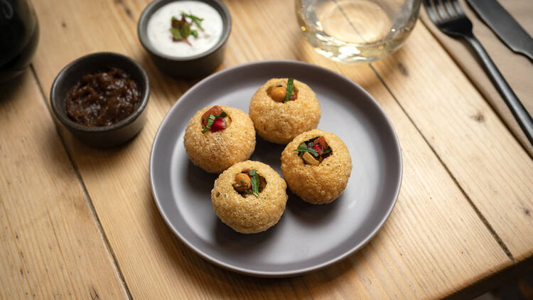 A plate of puri (Photograph: David Robson)