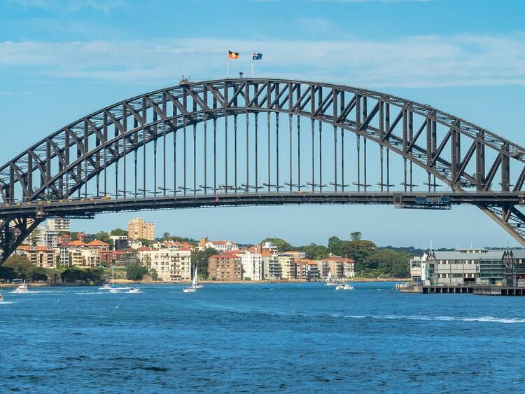 The Aboriginal Flag is now permanently flying on the Harbour Bridge