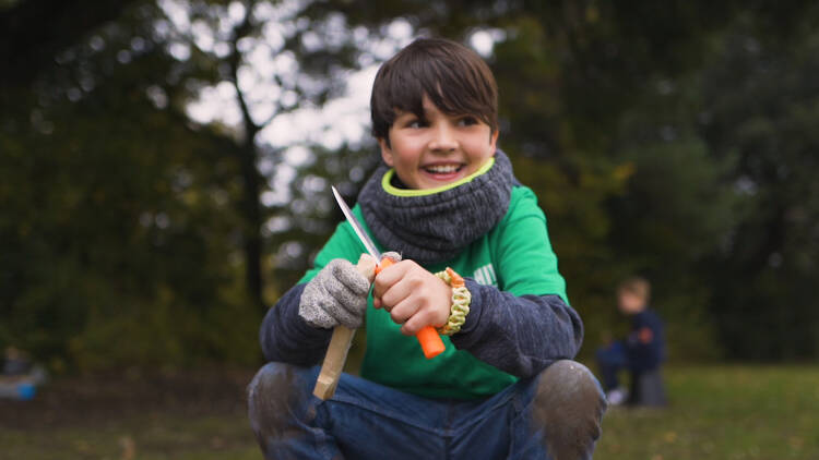 Bushcraft Sessions with The Hive Outdoor Missions