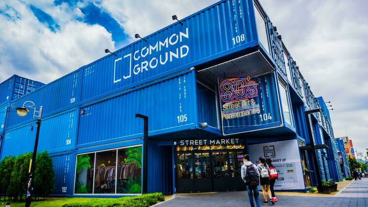 Shop at the world's largest shipping container mall