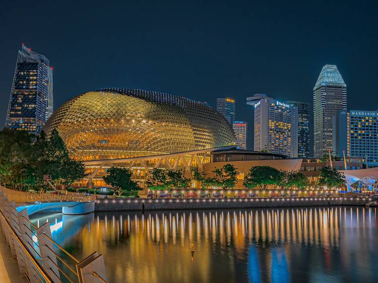 Watch a play or concert at the Esplanade – Theatres by the Bay