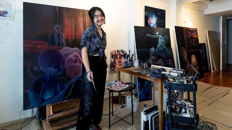 Artist spotlight: Vanessa Liem lays herself bare with haunting surrealist paintings