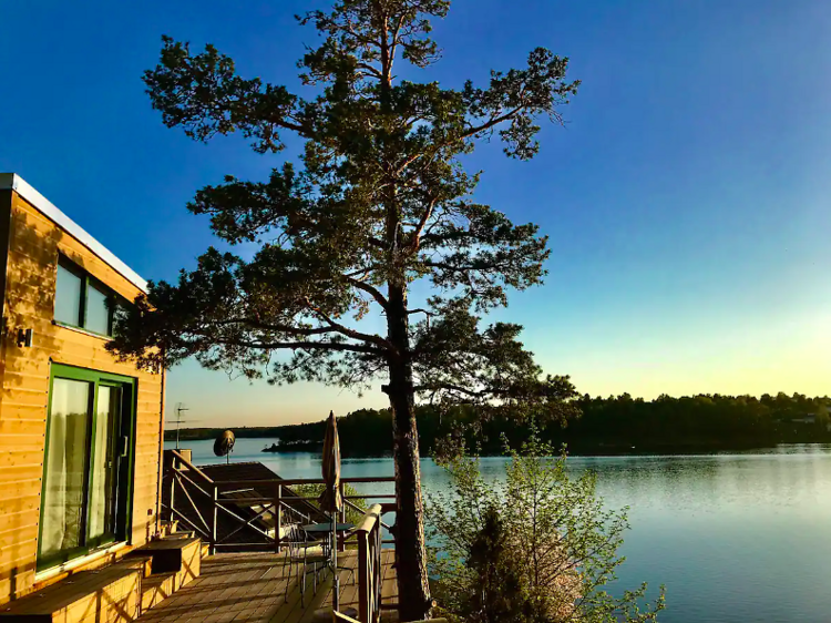 The studio with a view in Trollbäcken