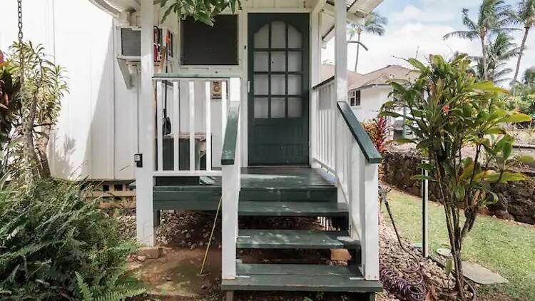 The charming riverside cottage in Kauai