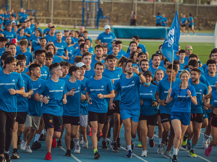 500 personas corriendo a la vez