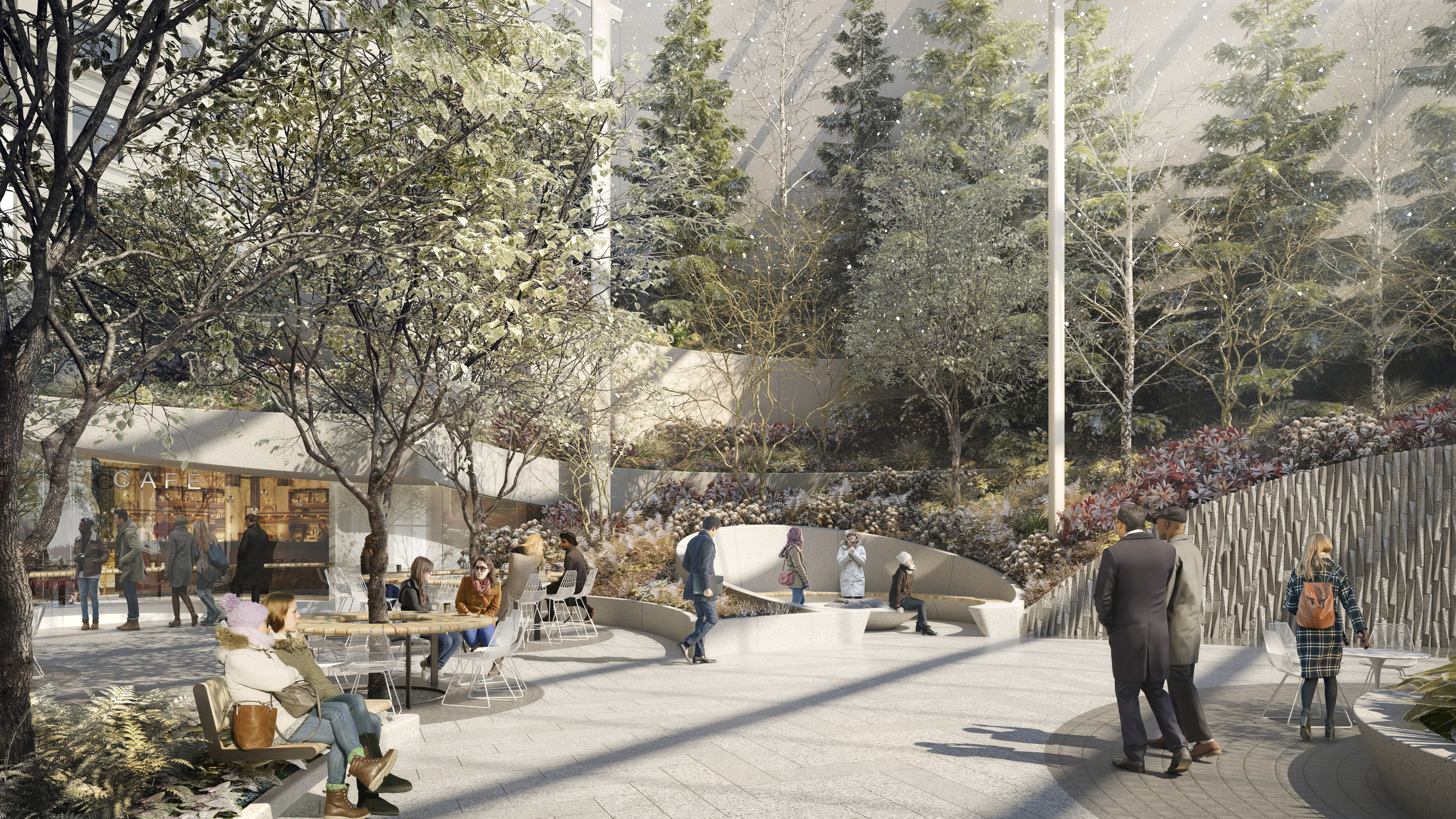 A new public park is opening in midtown this fall