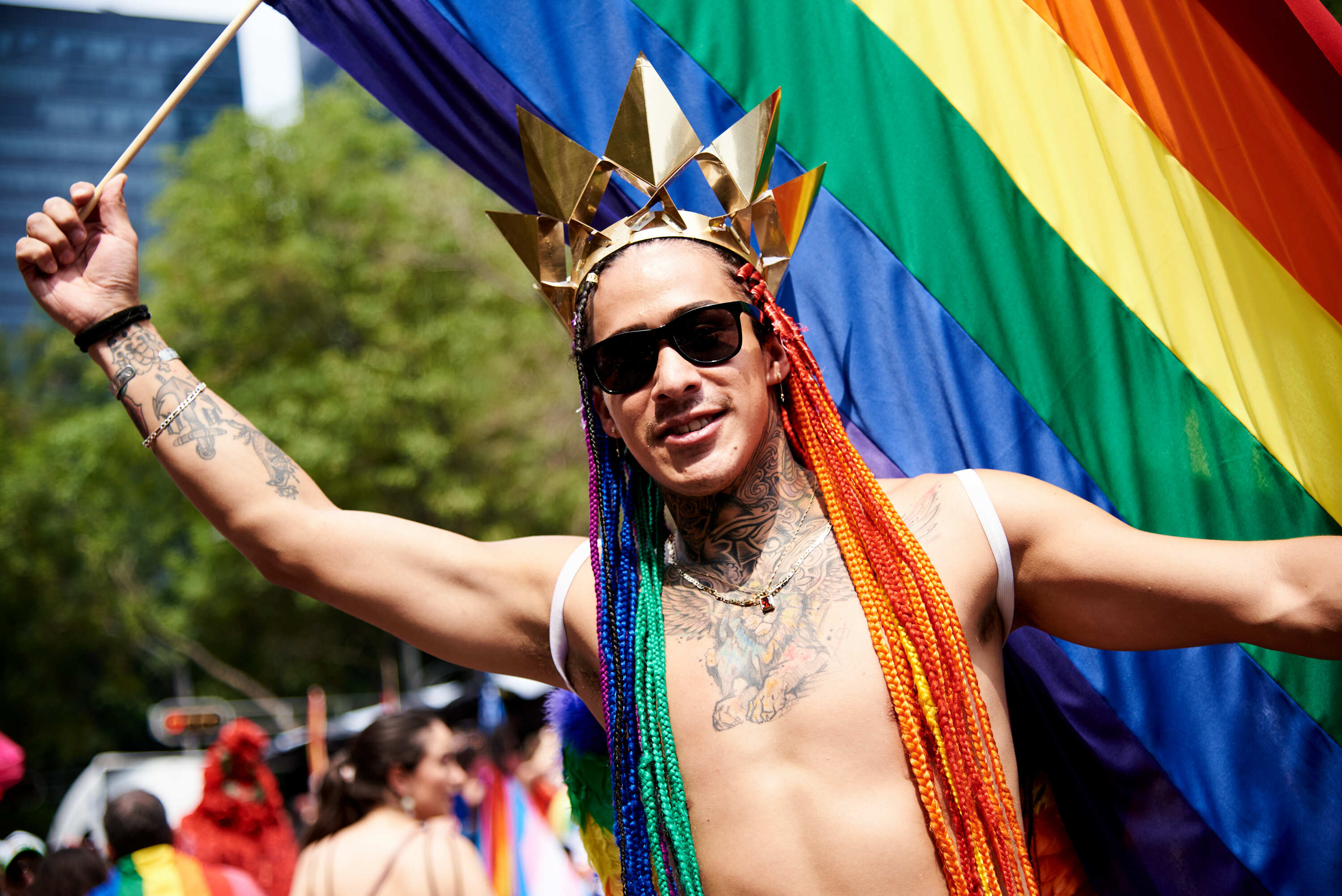 45° Edición De La Marcha Lgbtttiq En La Cdmx 2023