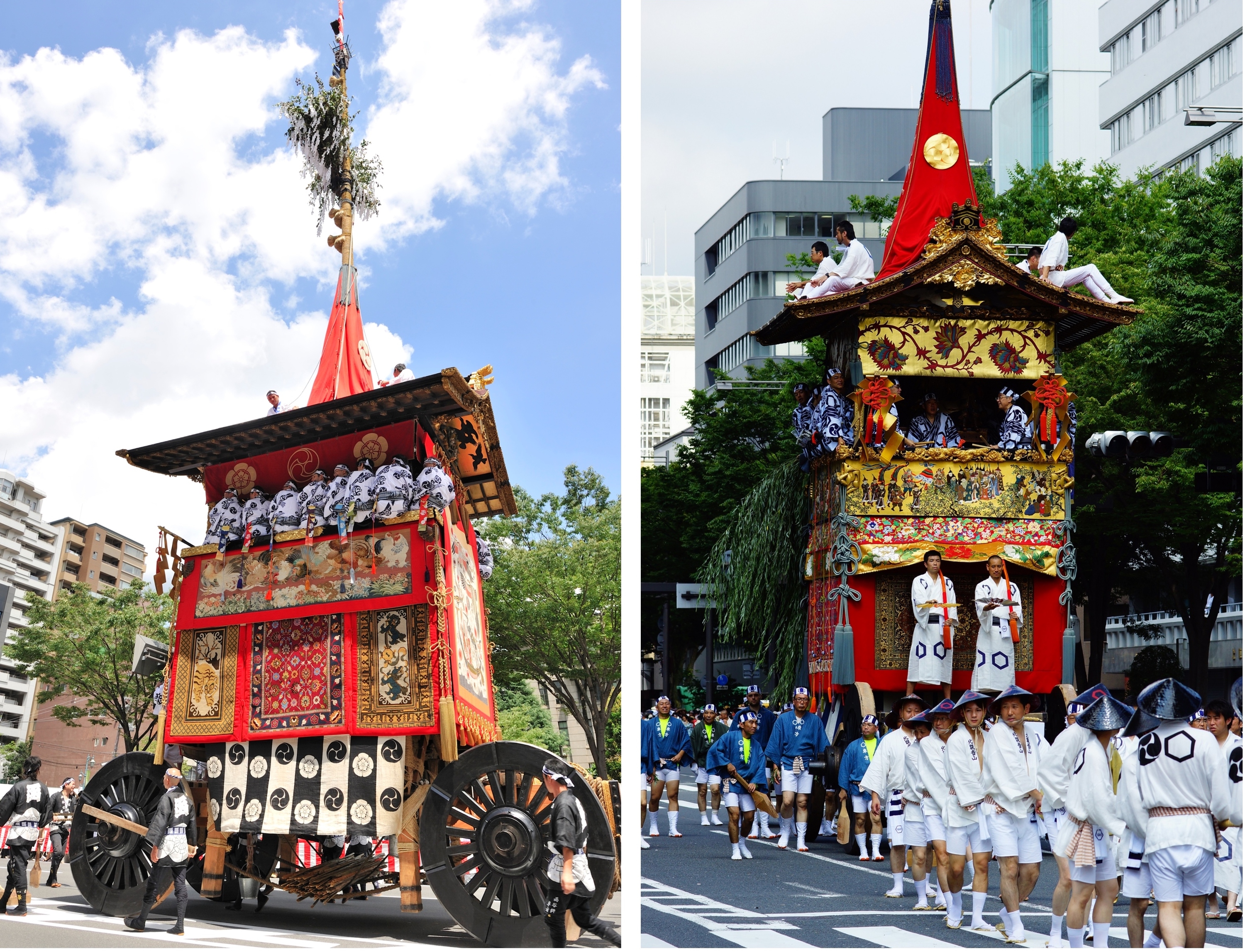 Gion Matsuri's Yamaboko parade returns for the first time in three years