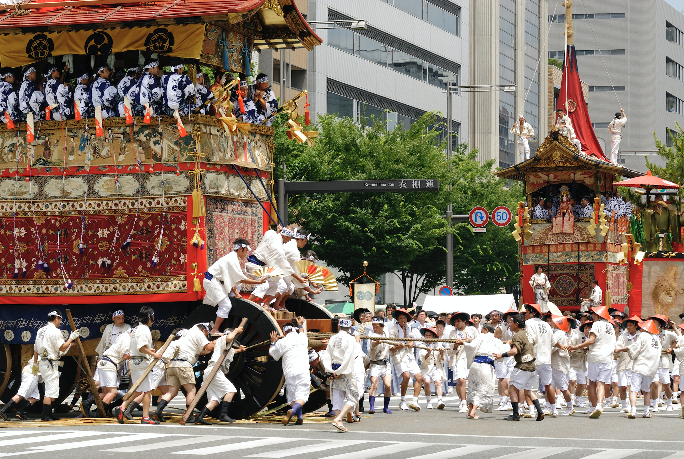 Gion Matsuri's Yamaboko parade returns for the first time in three years