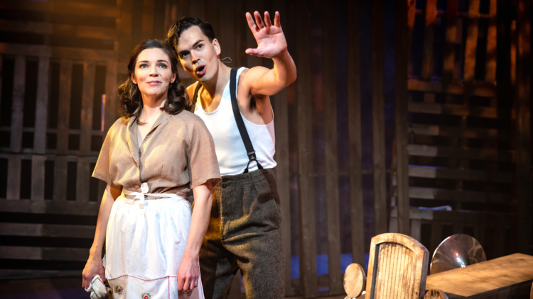 Production image from Bonnie & Clyde at Hayes Theatre