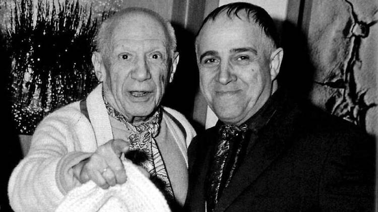 Picasso y Eugenio Arias. 