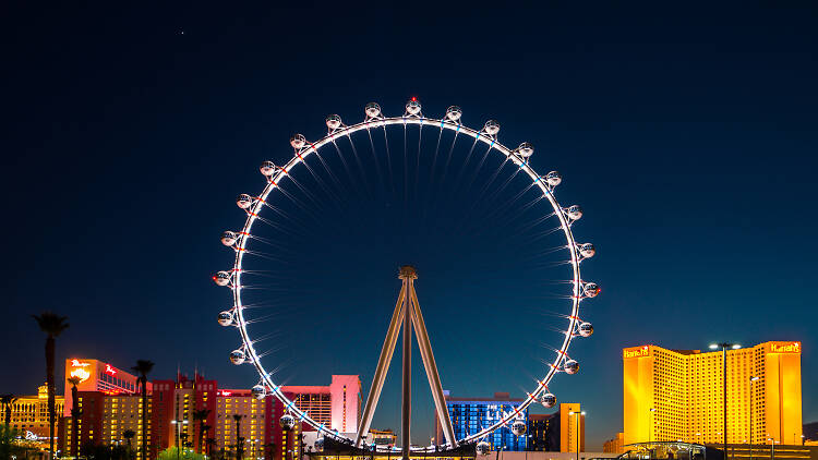 The High Roller at night, Las Vegas