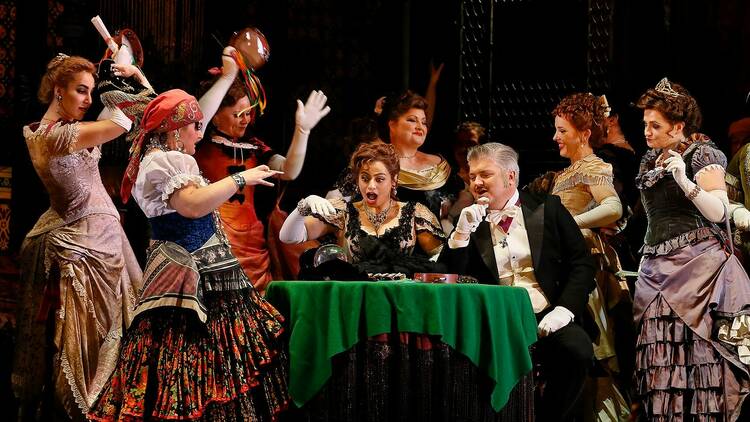 A scene from Opera Australia's La Traviata