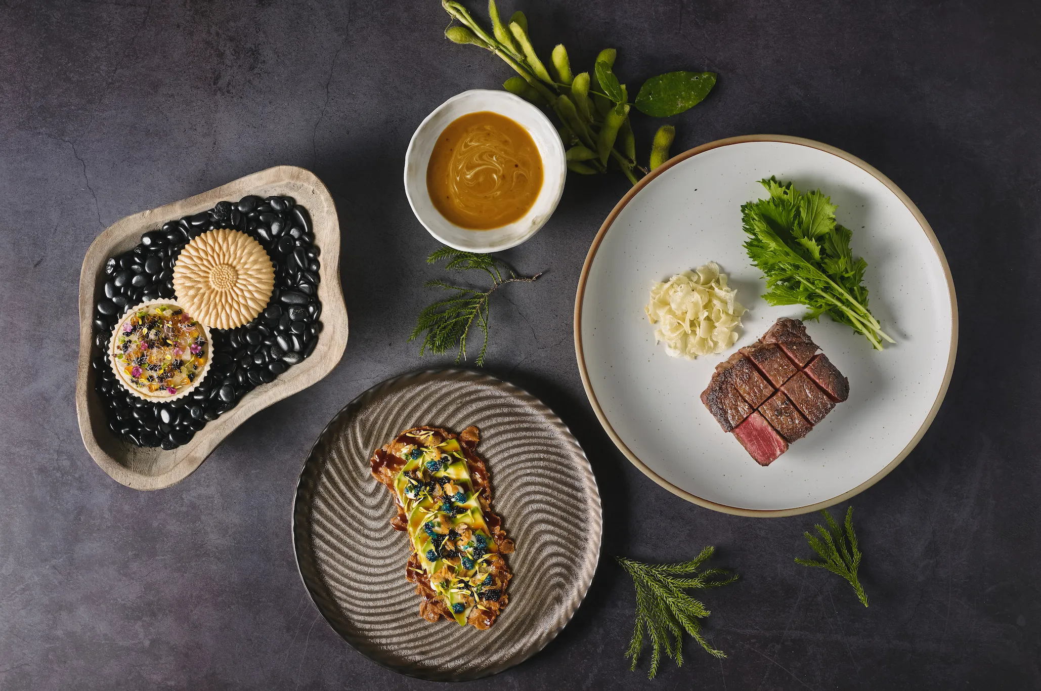 Oumi omakase course