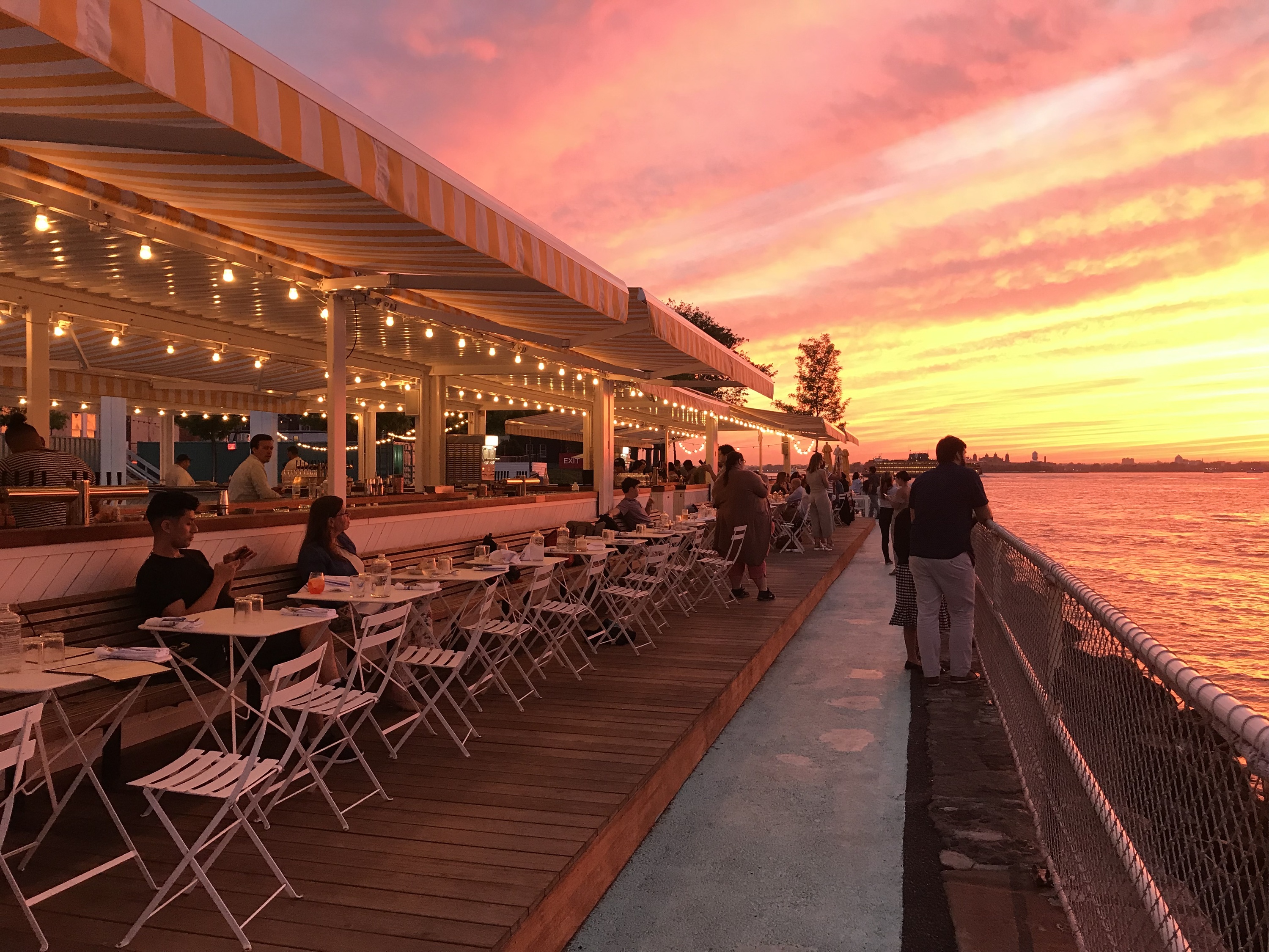 You can now see incredible sunsets from Governors Island