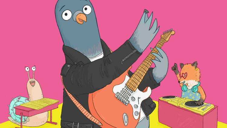 Jonny Feathers the Rock and Roll Pigeon, Park Theatre, 2022