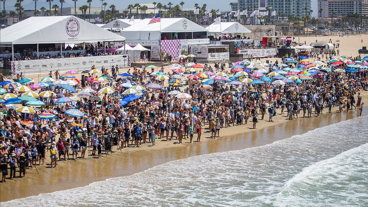 US Open of Surfing in Huntington Beach