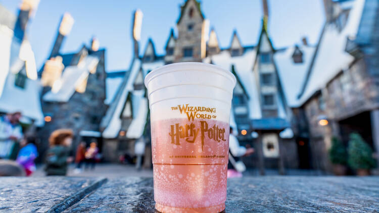 BUTTERBEER at The Wizarding World of Harry Potter, Universal Studios, Orlando 