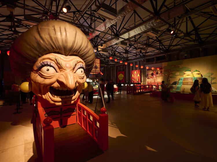 This touring Ghibli exhibition is now in Yokosuka, just outside of Tokyo