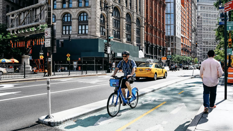 NYC bike lane