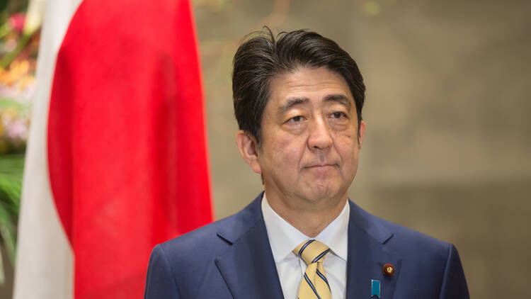 Former Japan Prime Minister Shinzo Abe