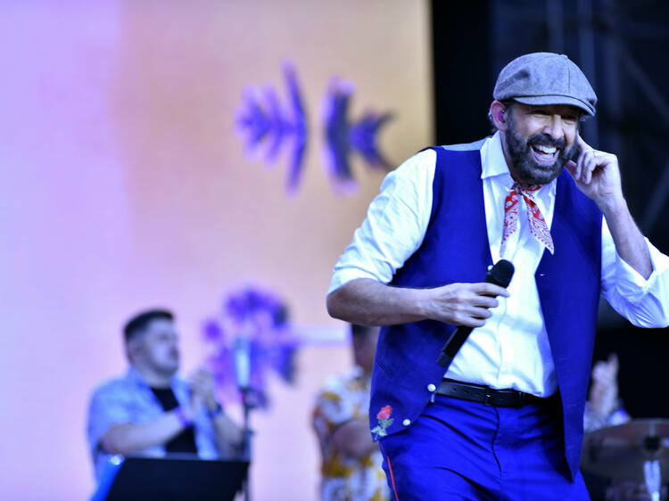 Juan Luis Guerra y 4.40 suben la serotonina a miles de personas en el Cruïlla