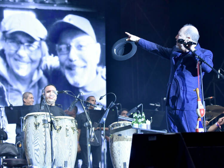 Rubén Blades omple Barcelona de felicitat en l’última nit del Cruïlla
