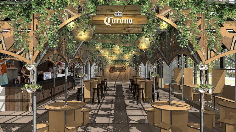 SHIBUYA PARCO × CORONA OUT IN NATURE TERRACE