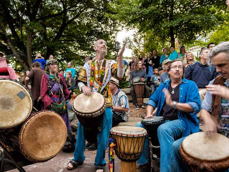 Asheville Drum Circle