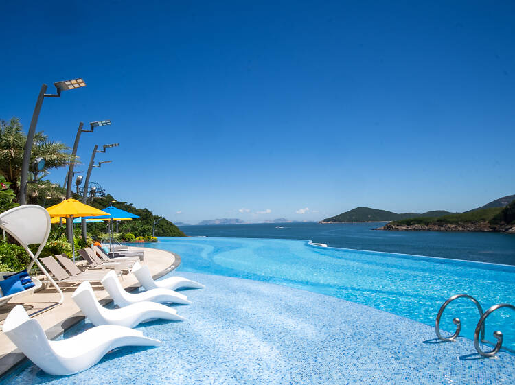 The most beautiful hotel pools in Hong Kong