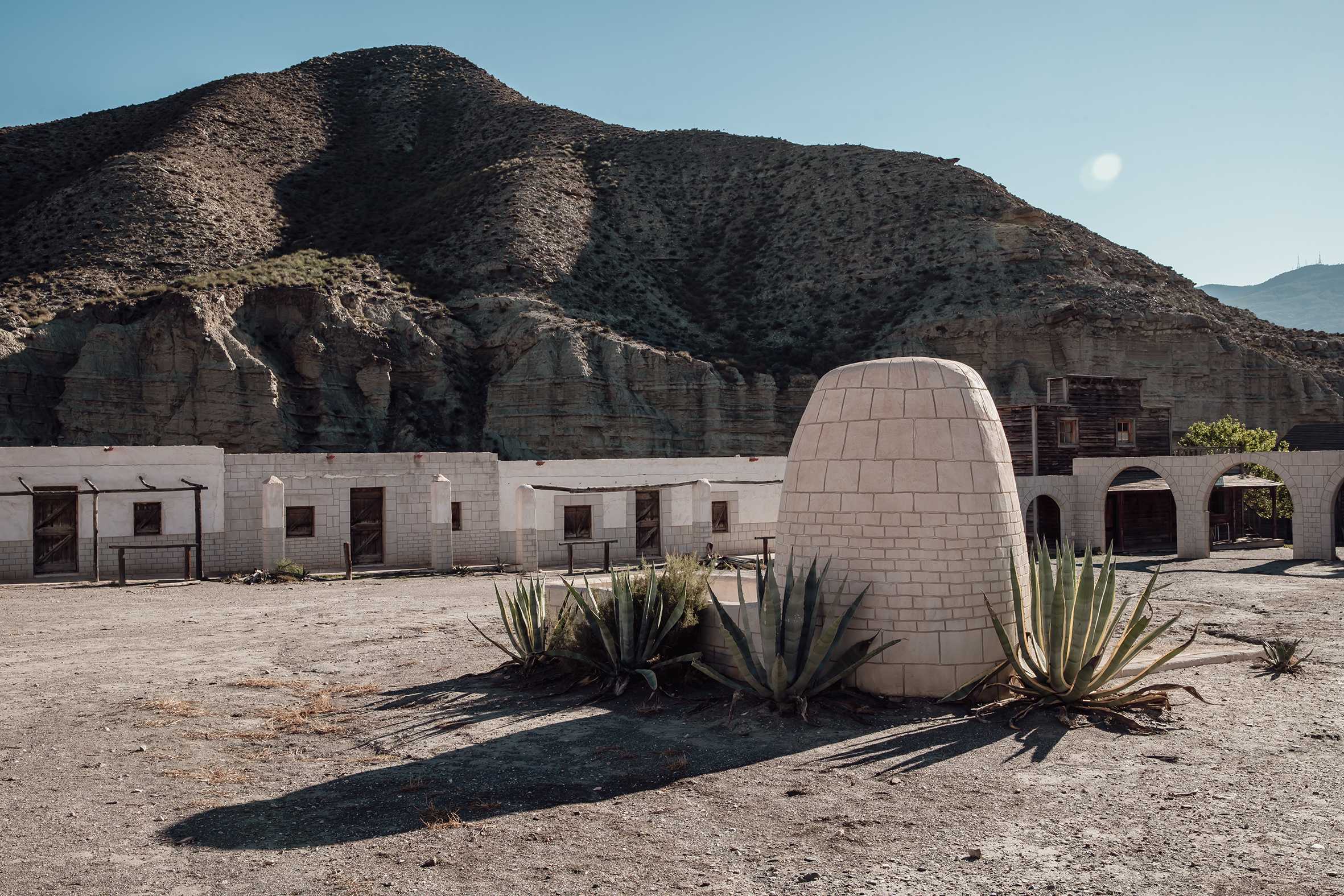 Tabernas Desert Post Office Movie Location Spaghetti Western