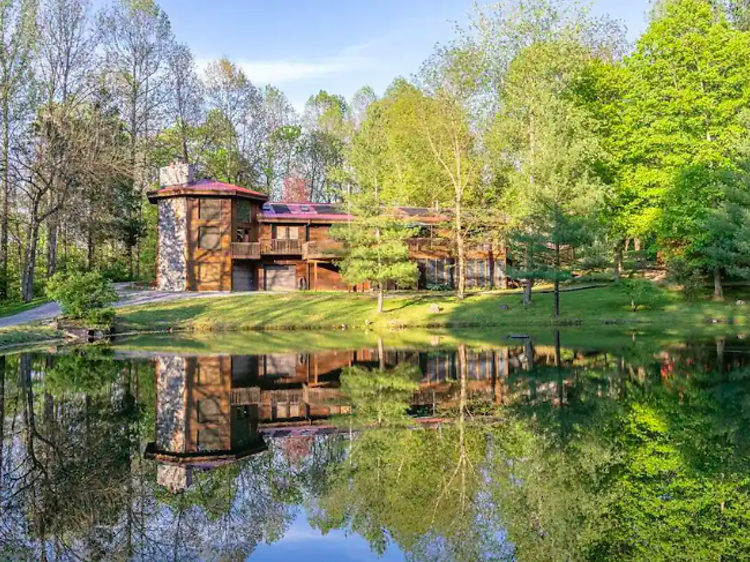 The Ohio nature spa house