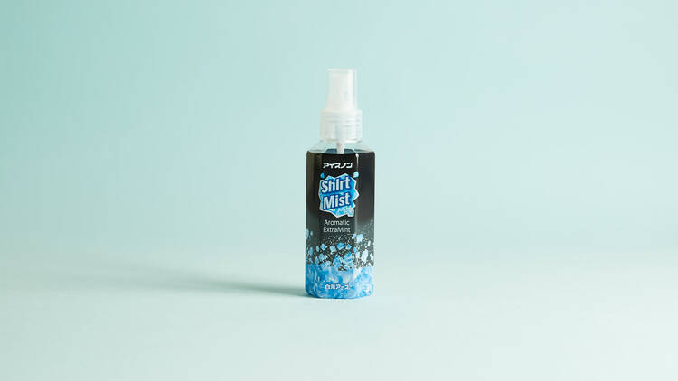 Cooling clothing sprays