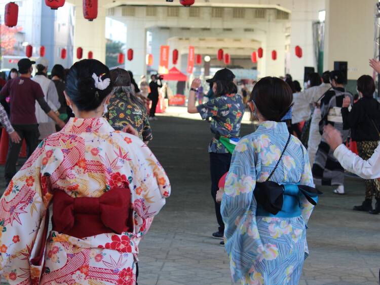 Sumida Kinshicho Kawachi Ondo Bon Odori