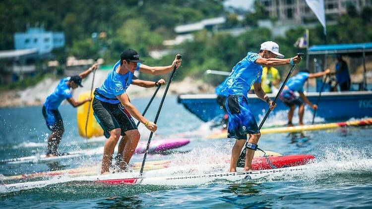 blue sky sports club paddleboard competition