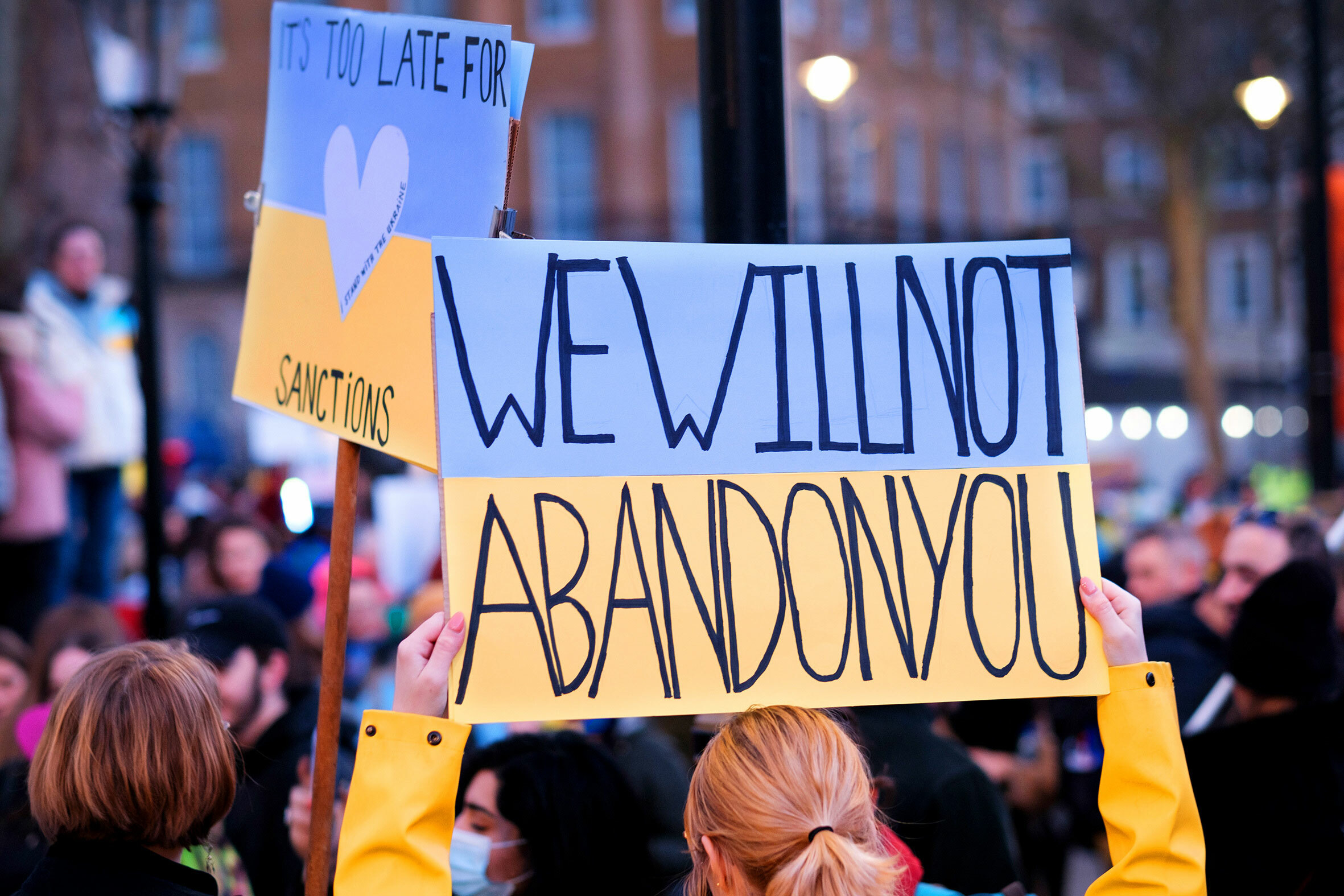 Ukraine protest London