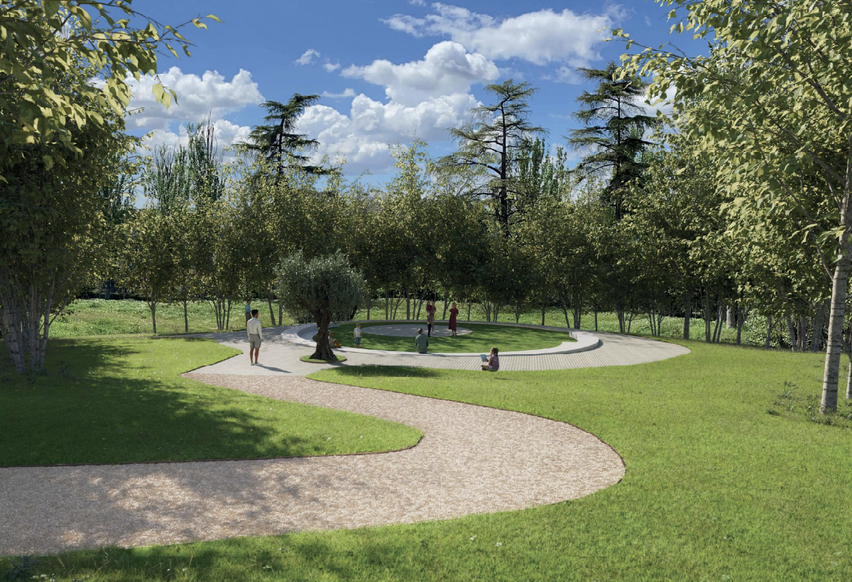 Espacio de lectura Parque del Oeste