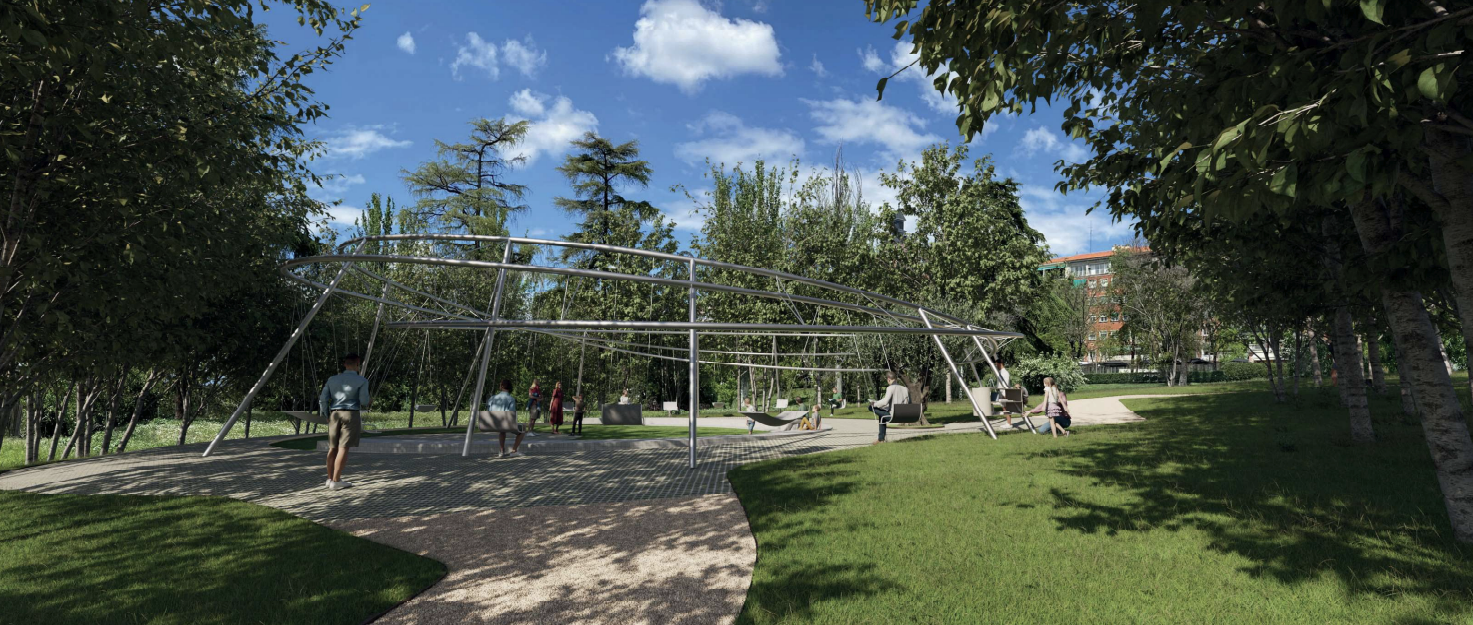 Espacio lectura Parque del Oeste
