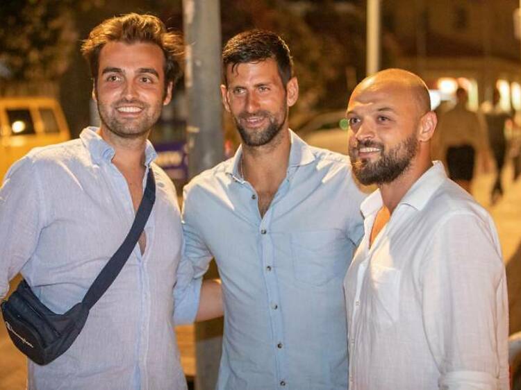 Wimbledon champion Novak Djokovic holidays in Dubrovnik