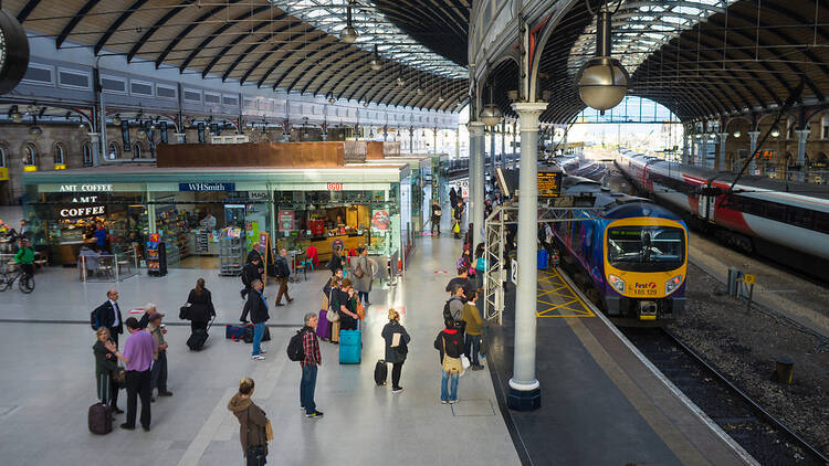 Newcastle rail station 