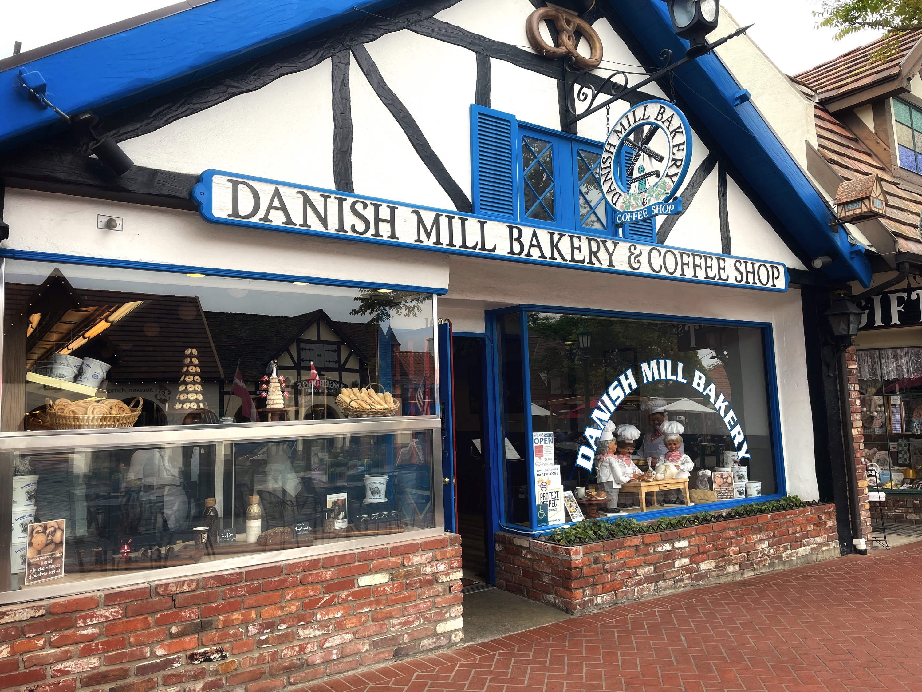 Danish Mill Bakery Solvang