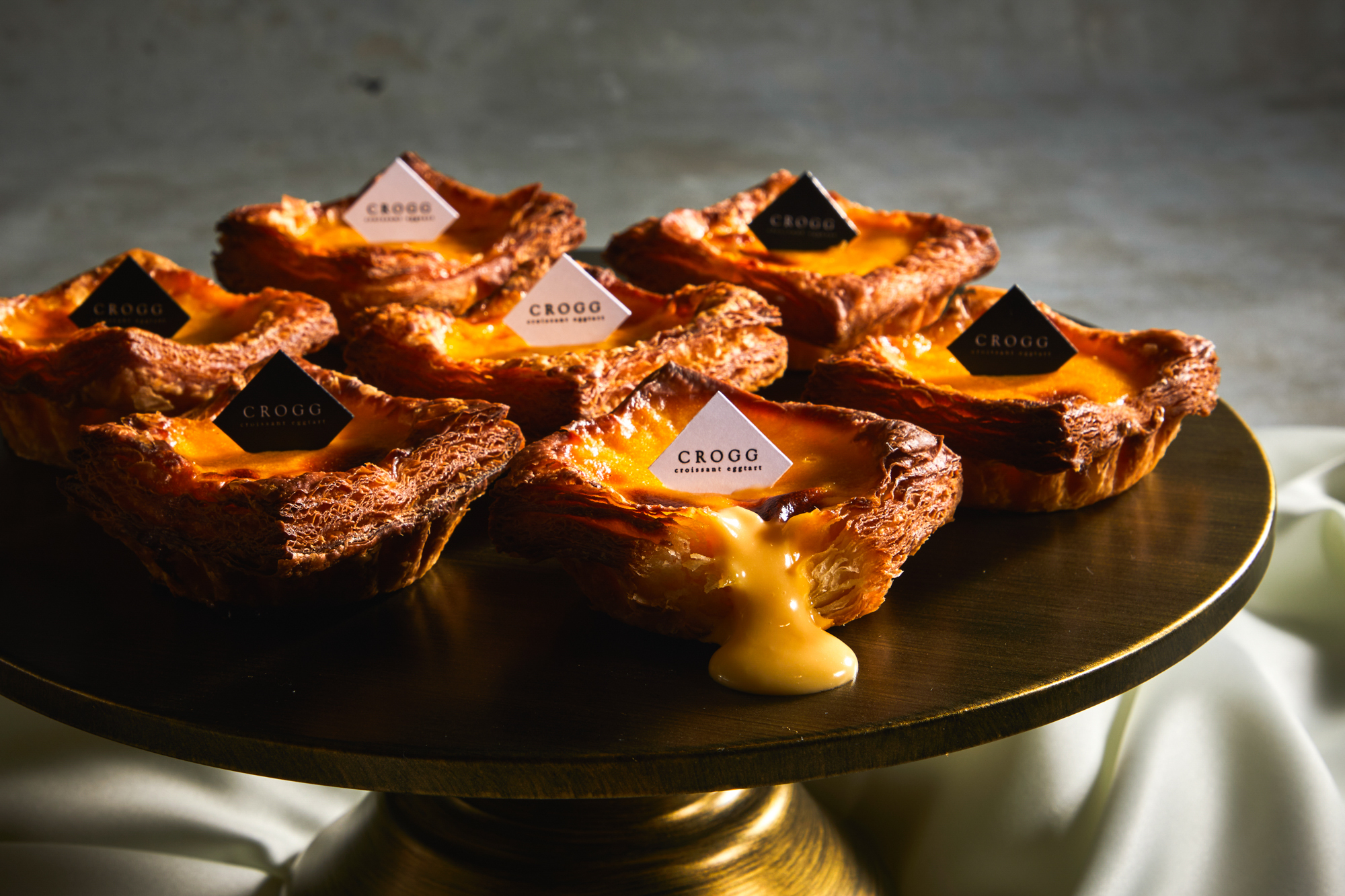 Introducing the crogg, the new croissant and egg tart pastry hybrid