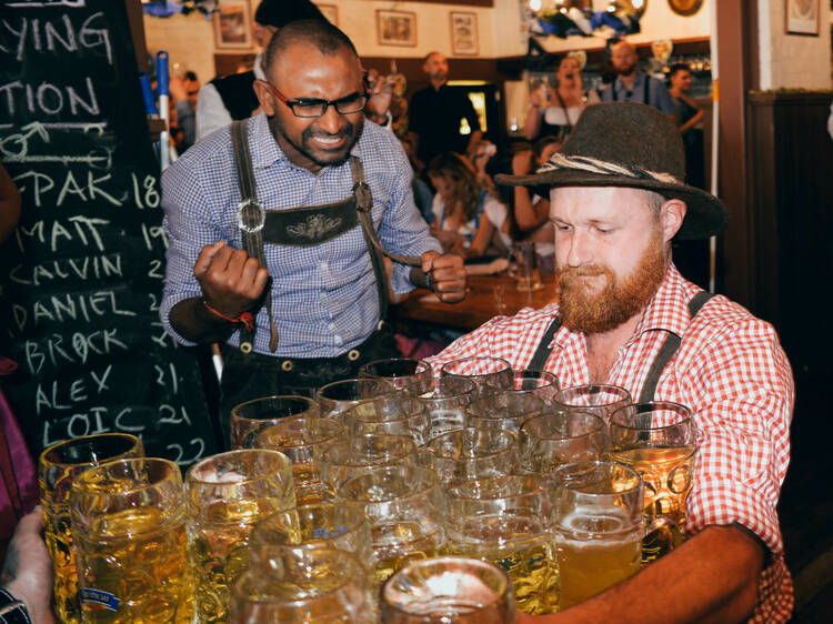 Oktoberfest at Hofbräuhaus