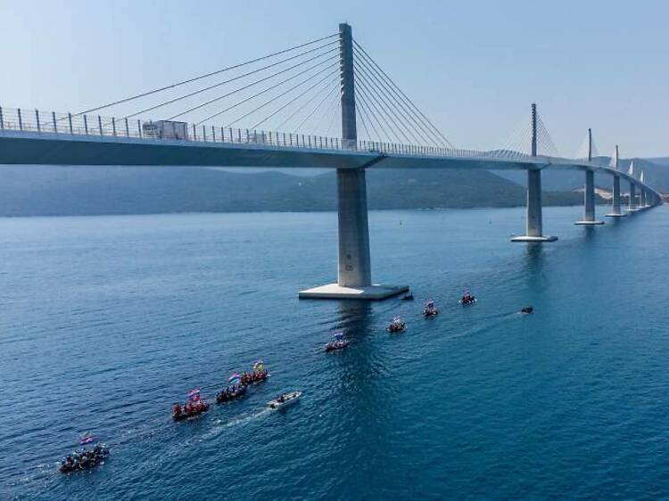Grand opening unveils spectacular Pelješac Bridge