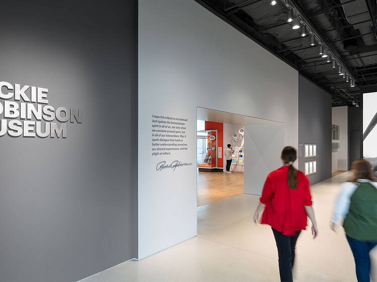 A new museum dedicated to Jackie Robinson is now open in NYC