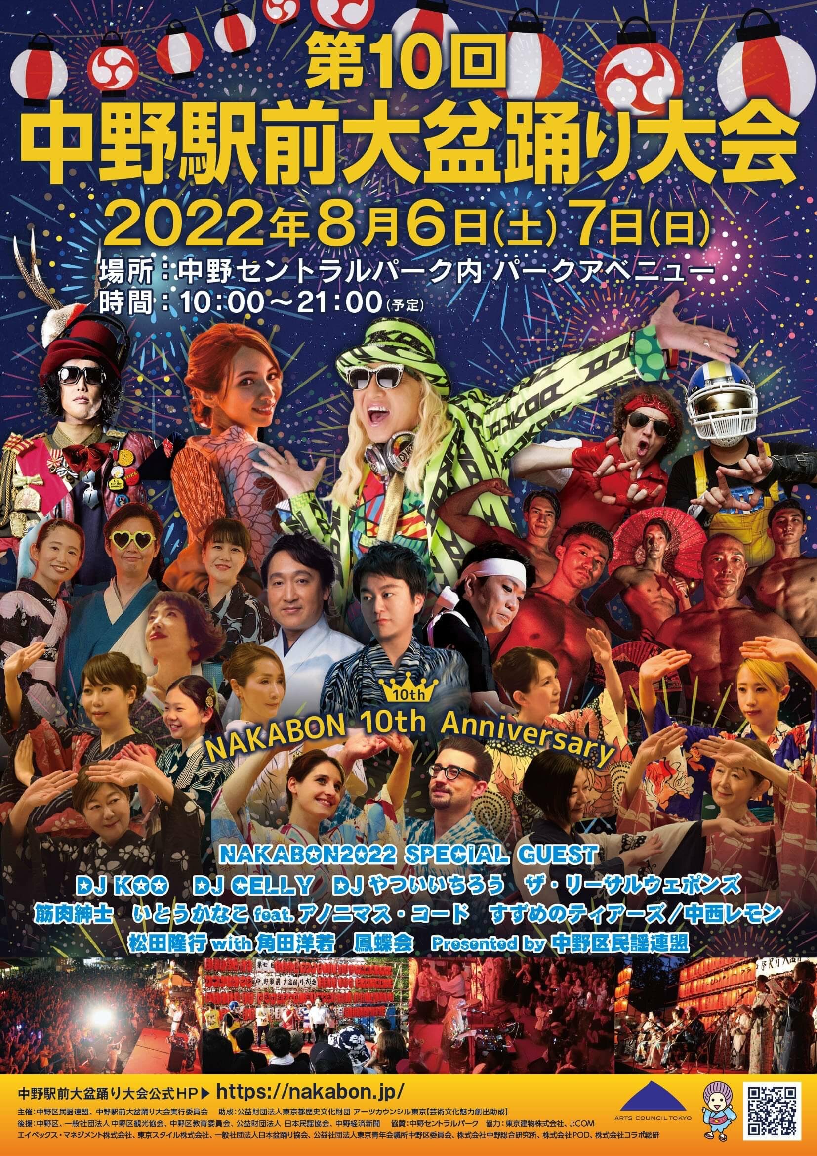 中野駅前盆踊り大会