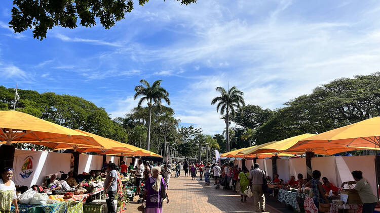 Shop around at Noumea Market