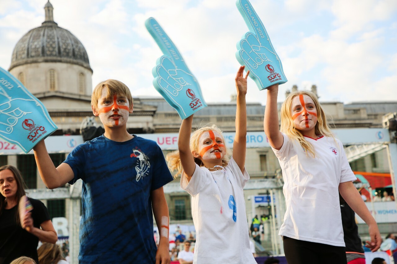 England fans, Women's Euros 2022