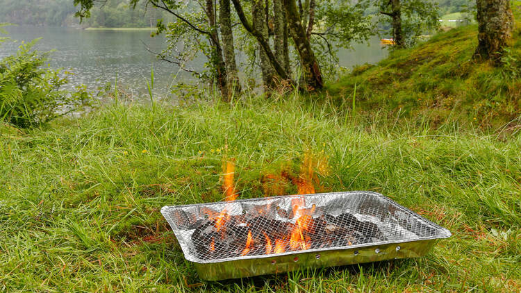 Disposable barbecue 