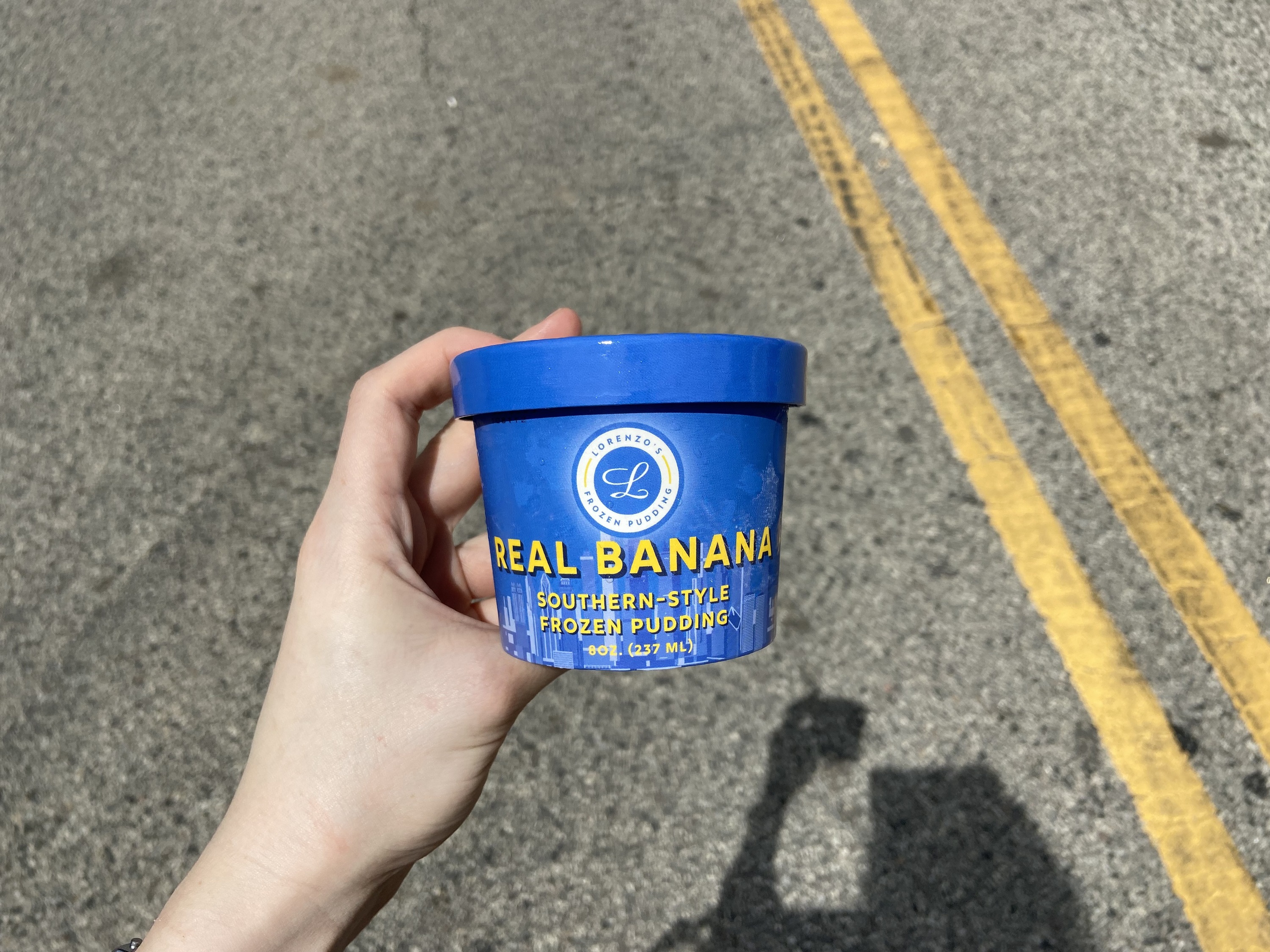 Frozen banana pudding at Lollapalooza 2022